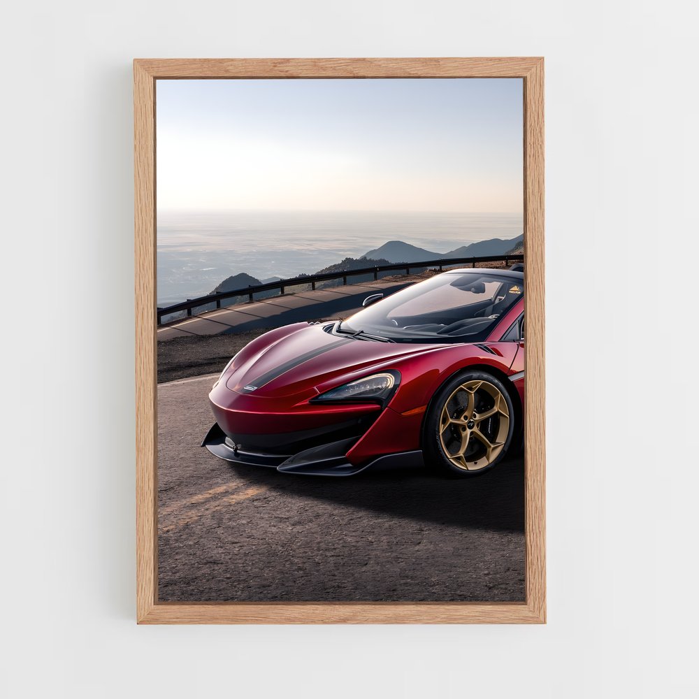 Poster Hyper McLaren 600LT (vue 4)